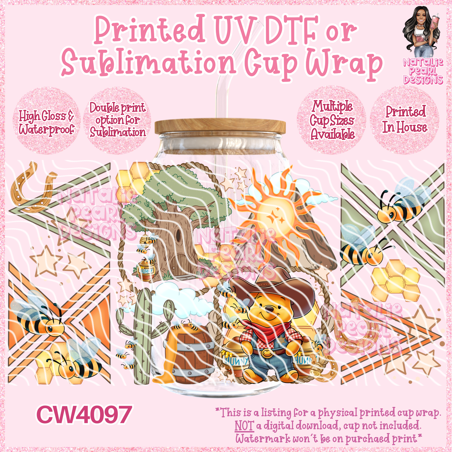 CW4097 UV DTF/SUB Cup Wraps