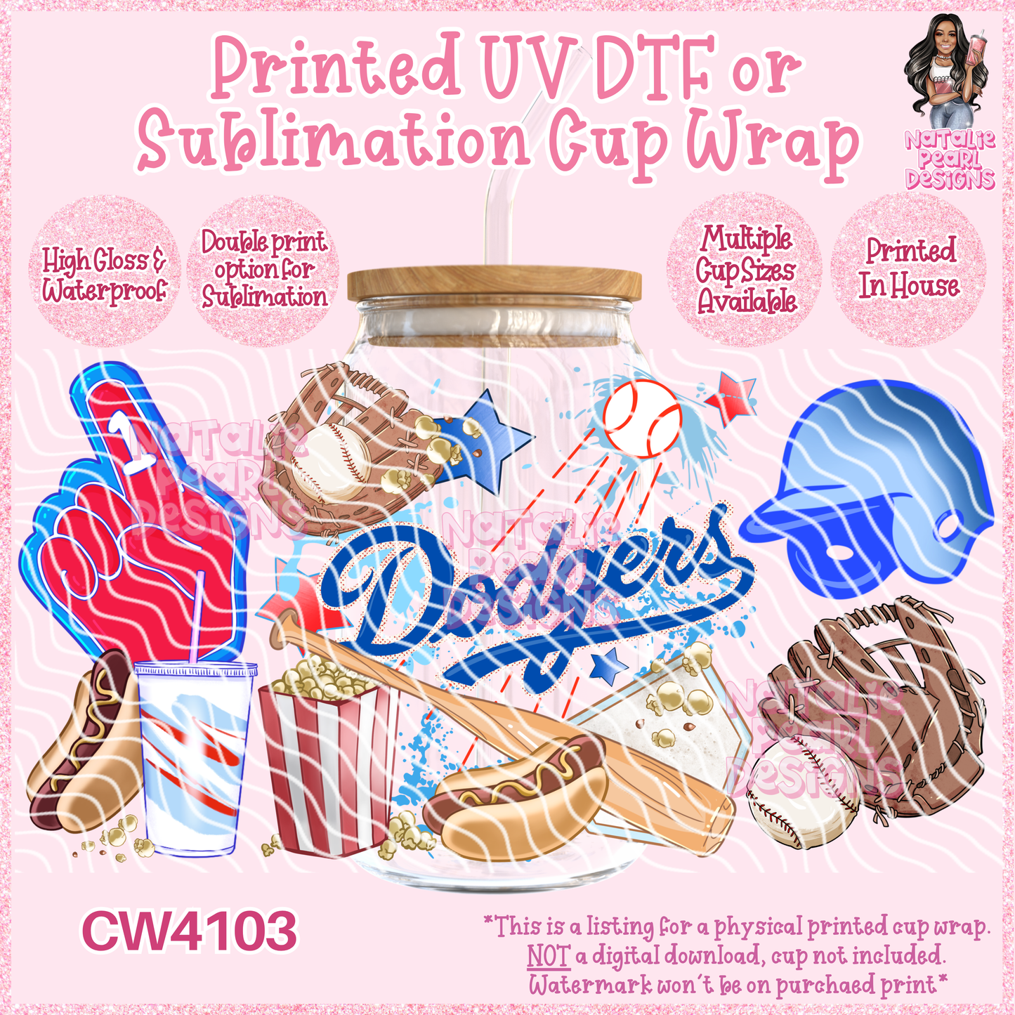 CW4103 UV DTF/SUB Cup Wraps