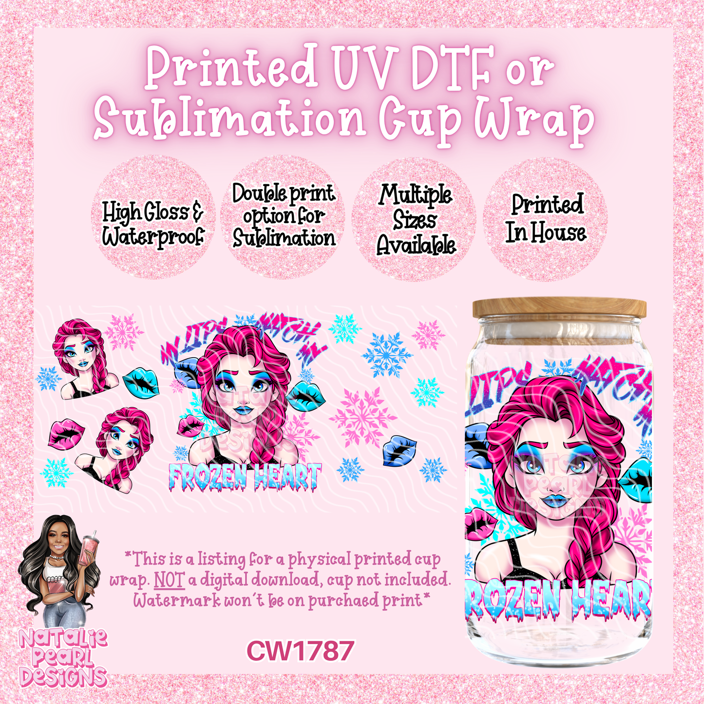 CW1787 UV DTF/SUB Cup Wraps