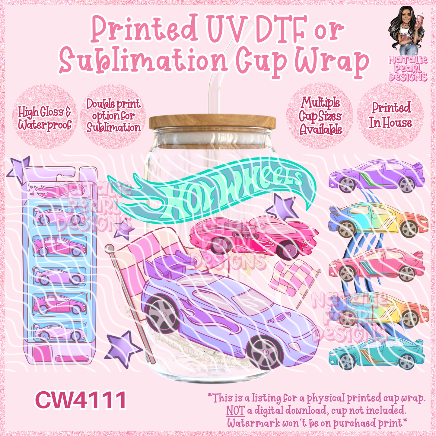 CW4111 UV DTF/SUB Cup Wraps