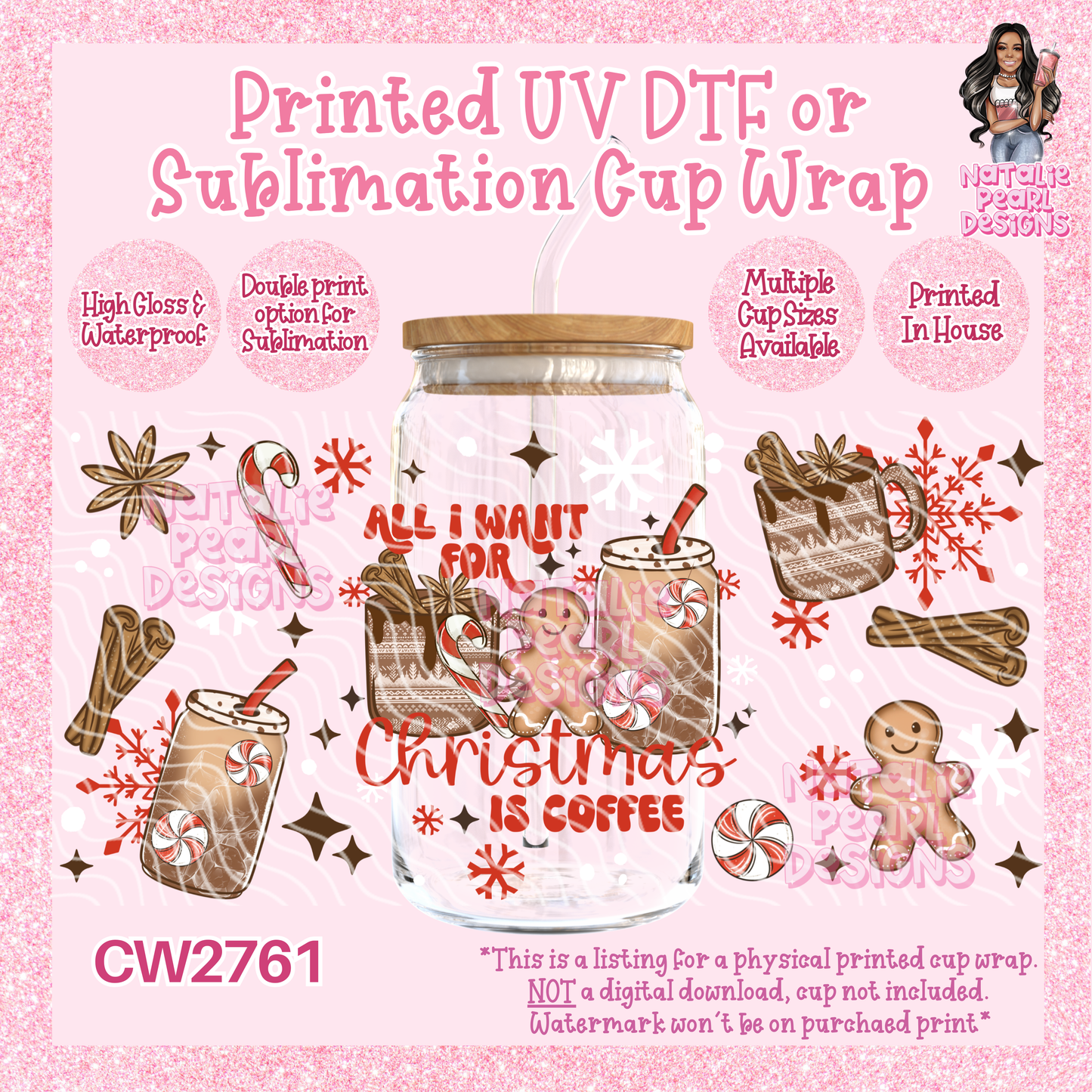 CW2761 UV DTF/SUB Cup Wraps