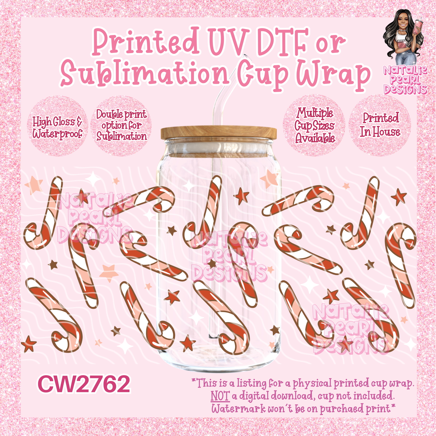 CW2762 UV DTF/SUB Cup Wraps