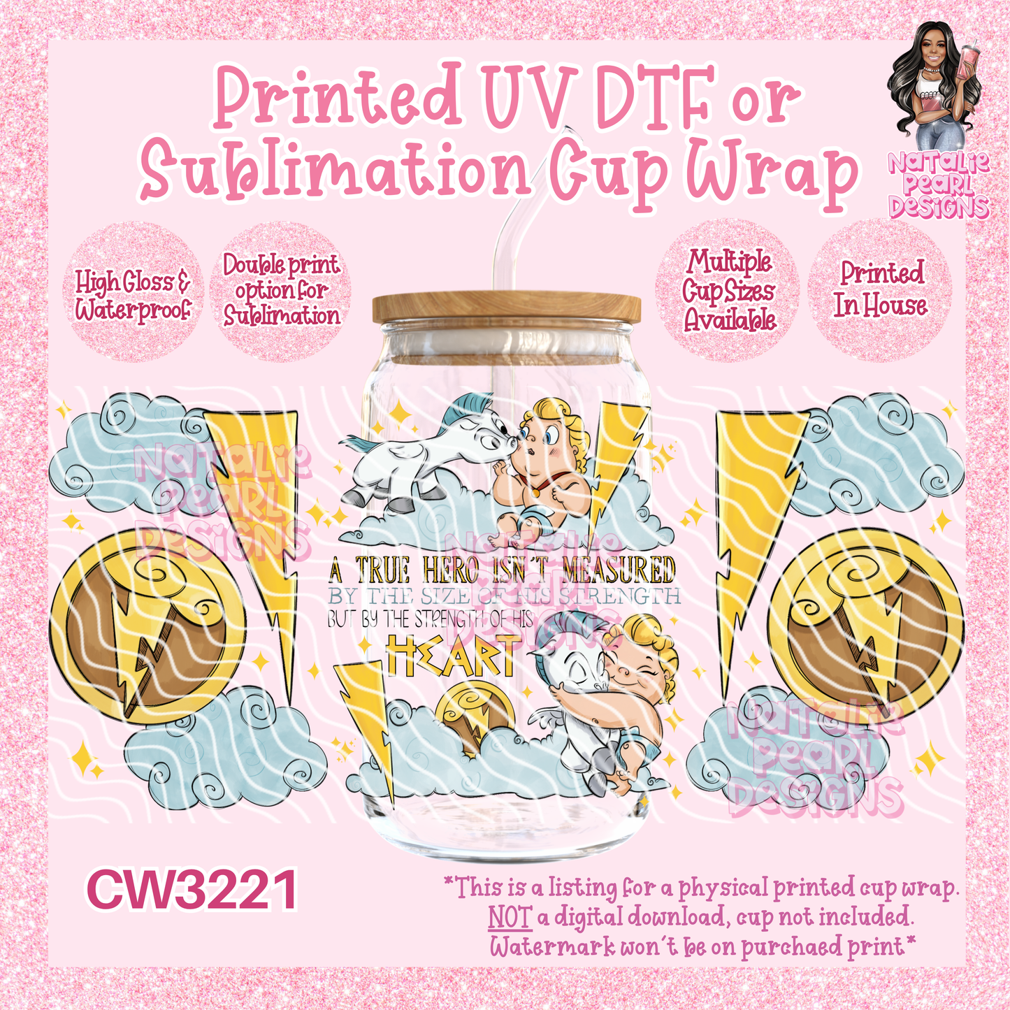 CW3221 UV DTF/SUB Cup Wraps