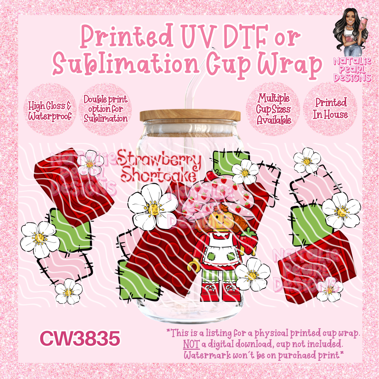 CW3835 UV DTF/SUB Cup Wraps
