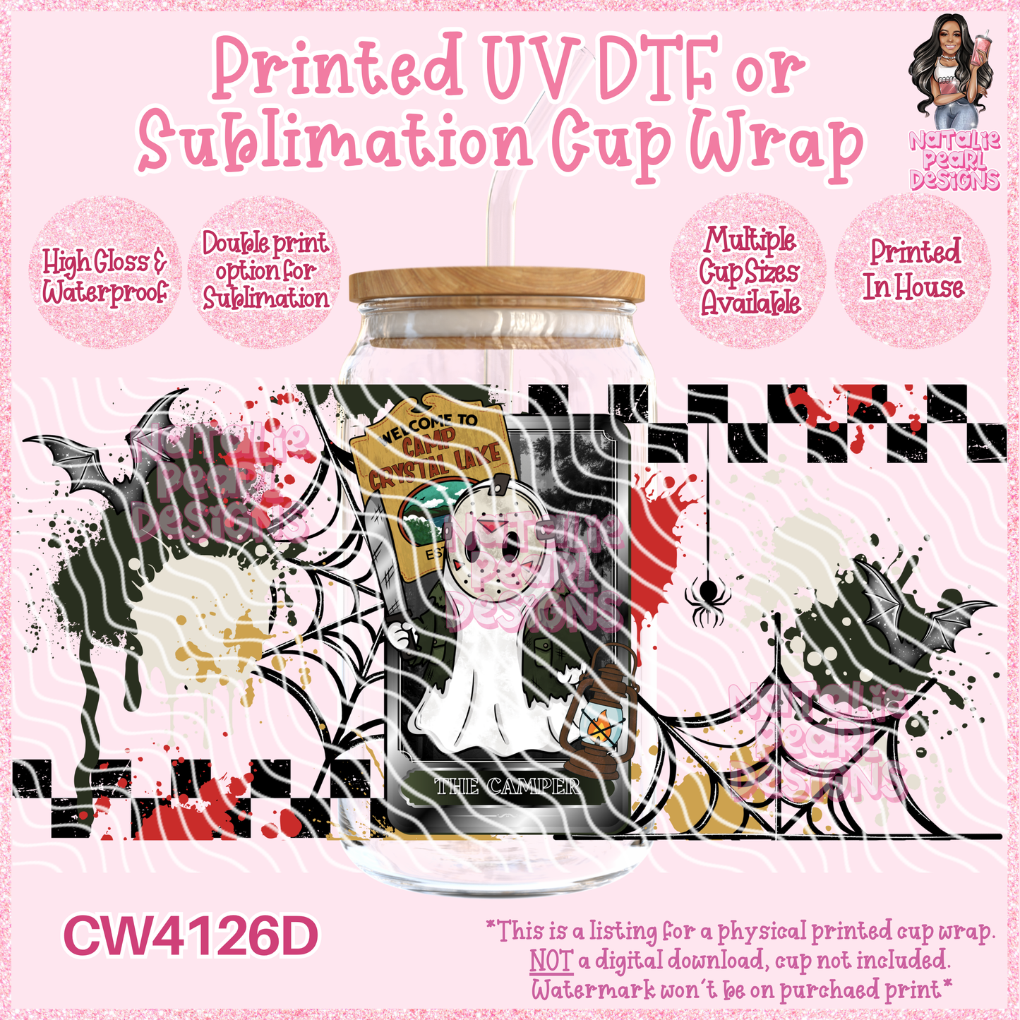 CW4126D UV DTF/SUB Cup Wraps