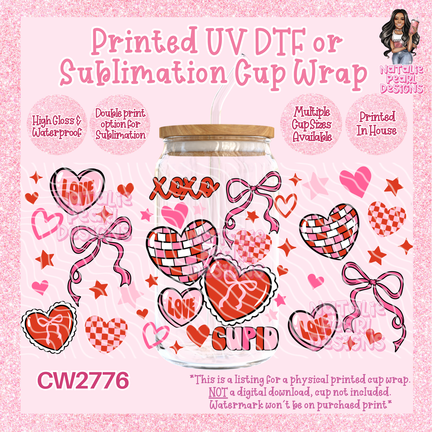 CW2776 UV DTF/SUB Cup Wraps