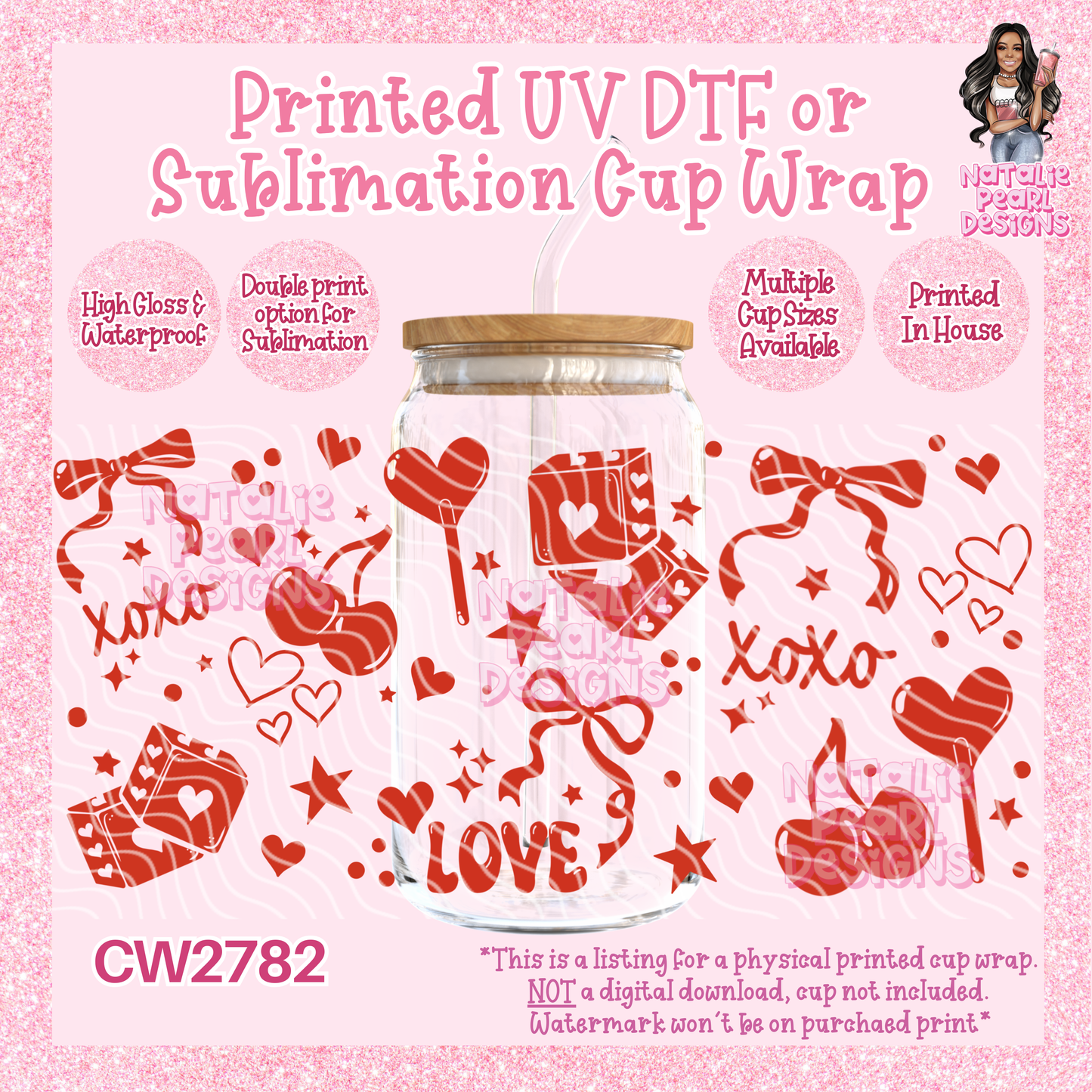 CW2782 UV DTF/SUB Cup Wraps