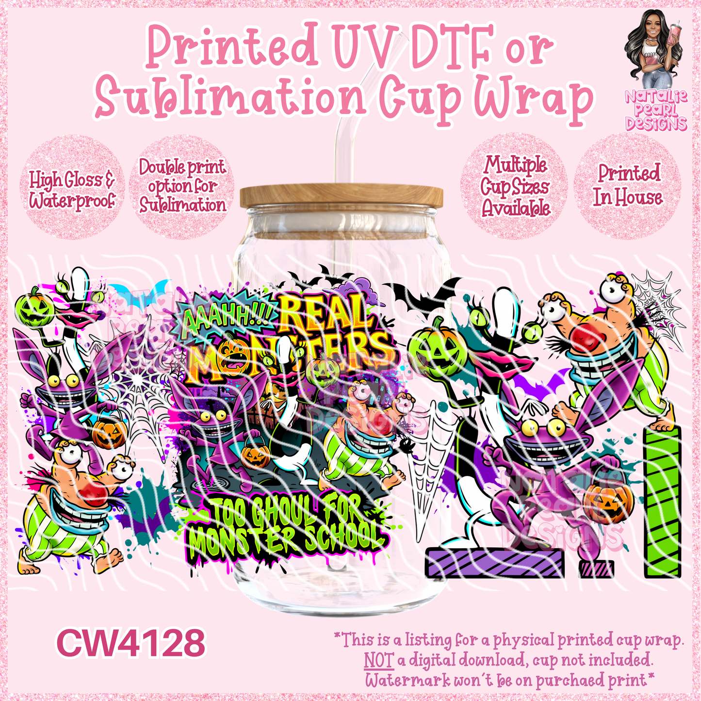 CW4128 UV DTF/SUB Cup Wraps