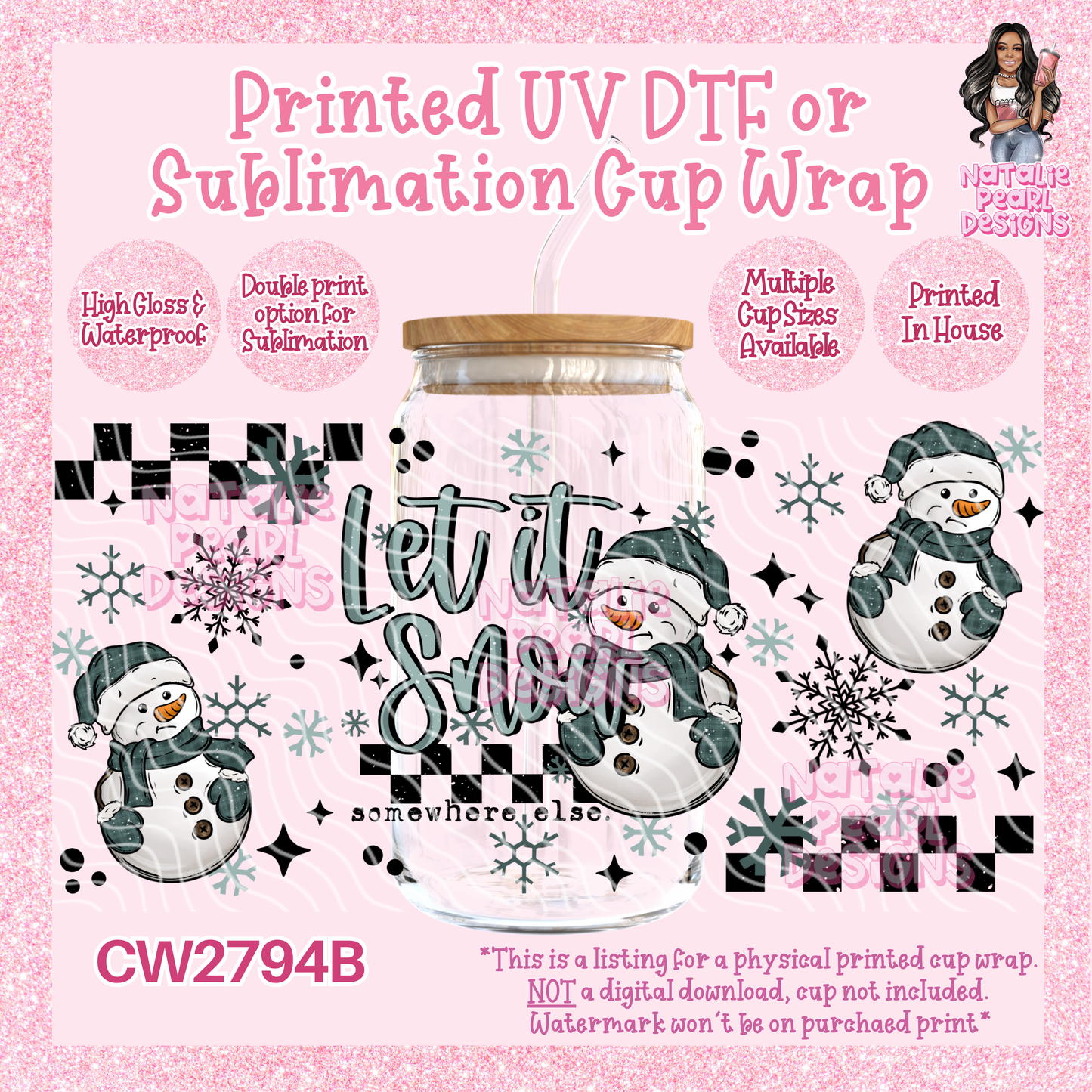 CW2794B UV DTF/SUB Cup Wraps