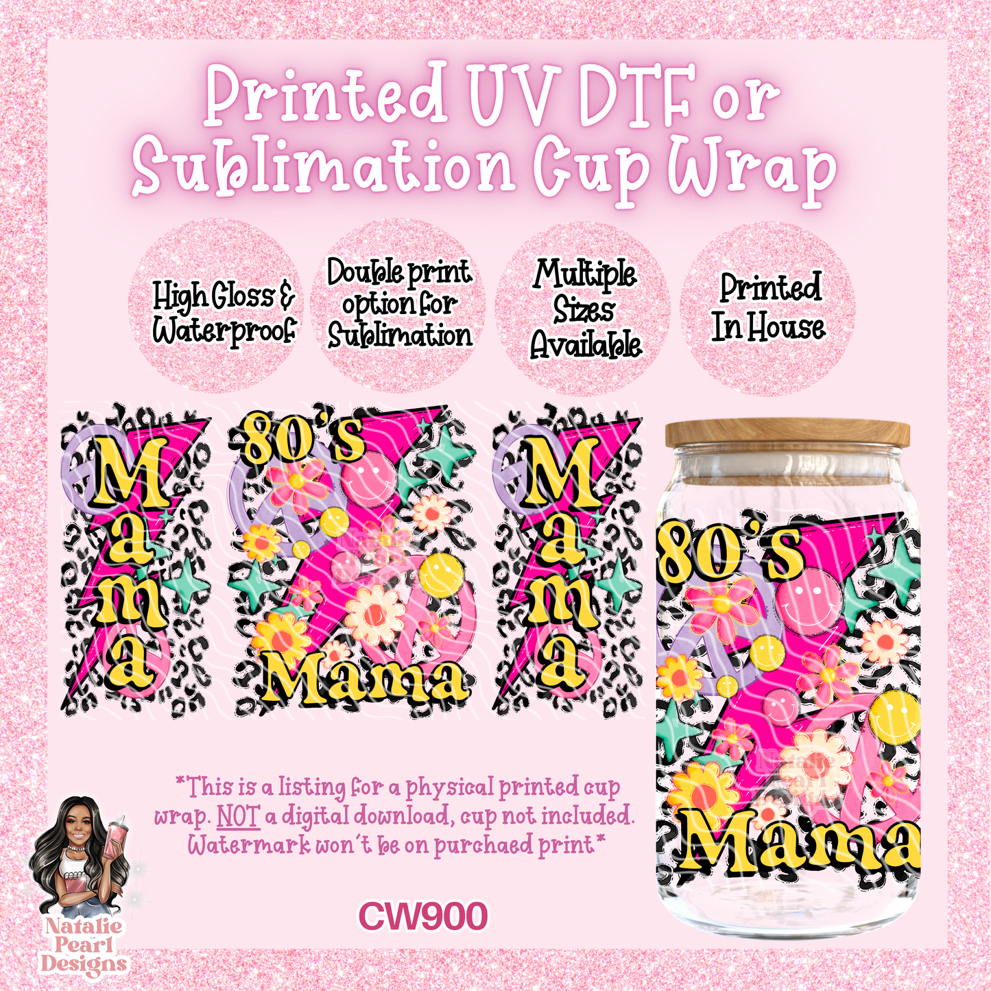 CW900 UV DTF/SUB Cup Wrap