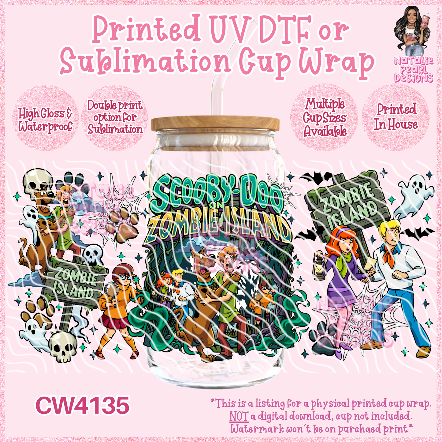 CW4135 UV DTF/SUB Cup Wraps