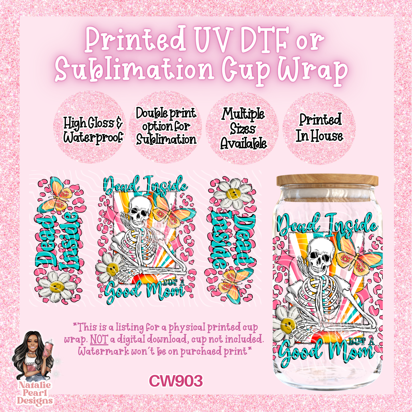 CW903 UV DTF/SUB Cup Wrap