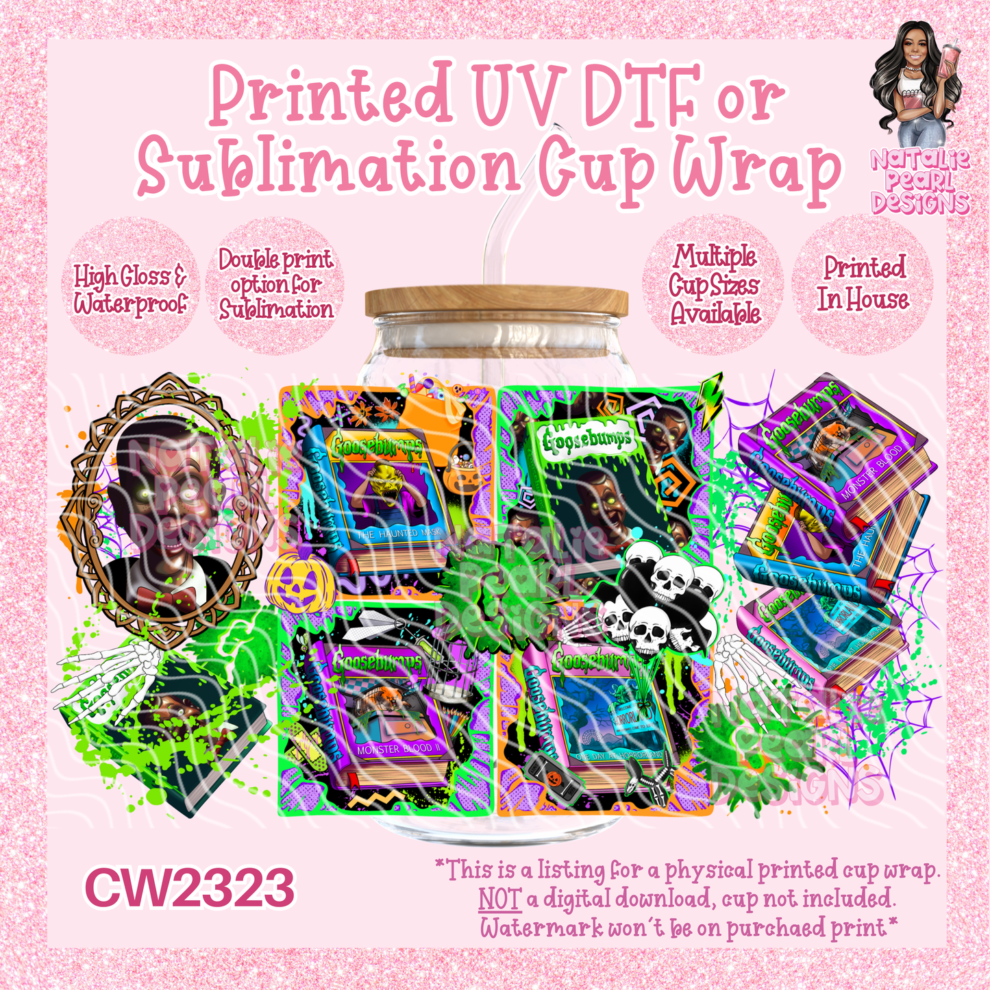 CW2323 UV DTF/SUB Cup Wraps