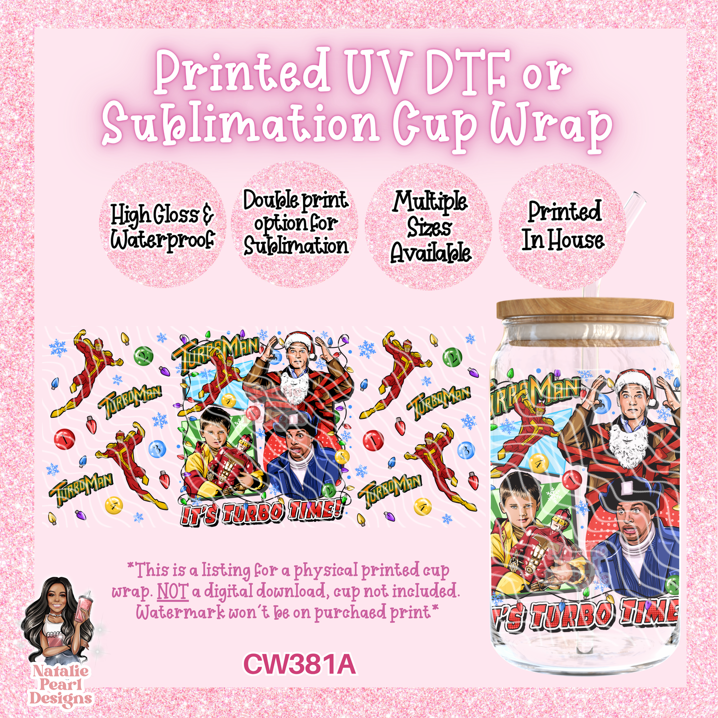 CW381A UV DTF/SUB Cup Wrap