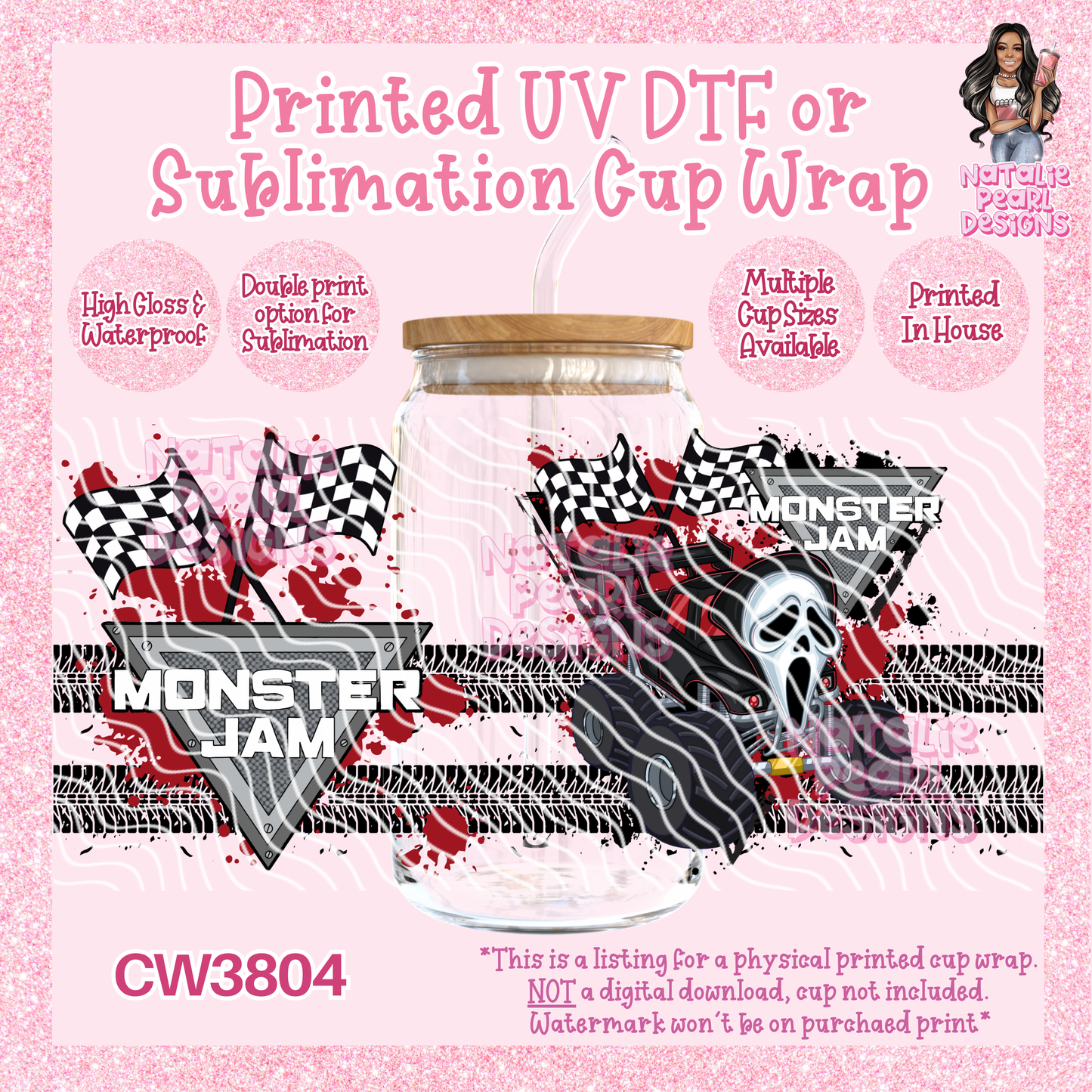 CW3804 UV DTF/SUB Cup Wraps