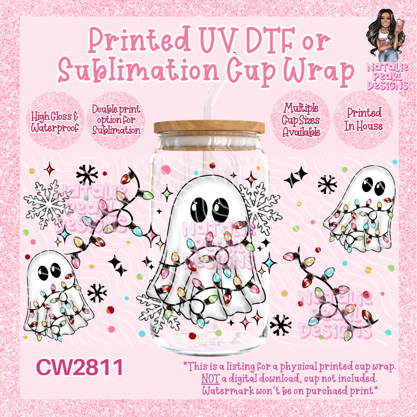 CW2811 UV DTF/SUB Cup Wraps