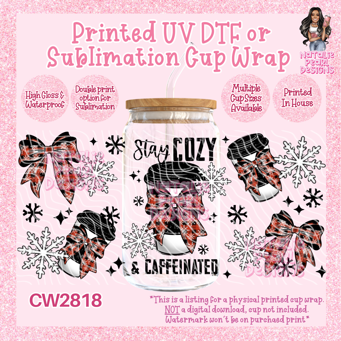 CW2818 UV DTF/SUB Cup Wraps