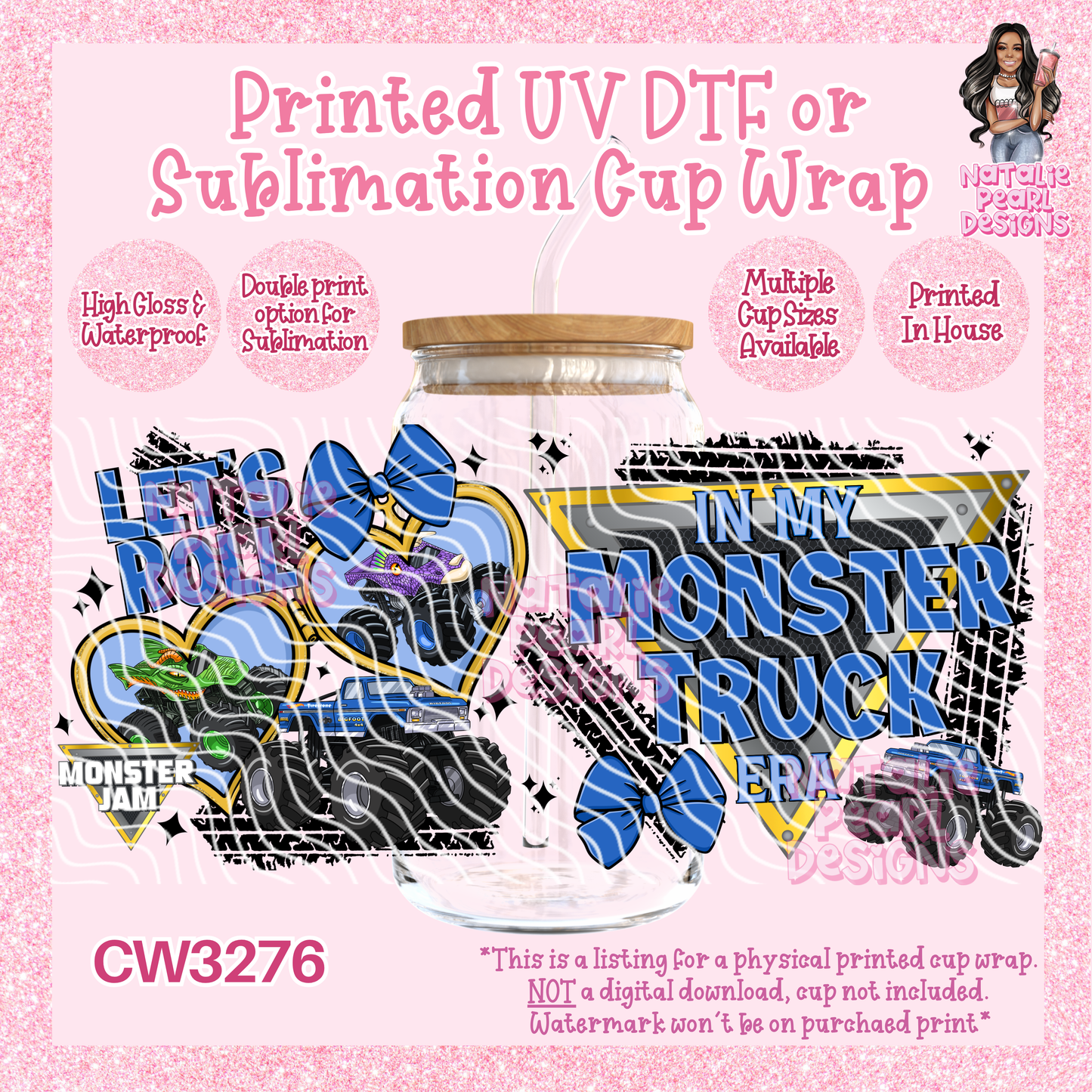 CW3276 UV DTF/SUB Cup Wraps