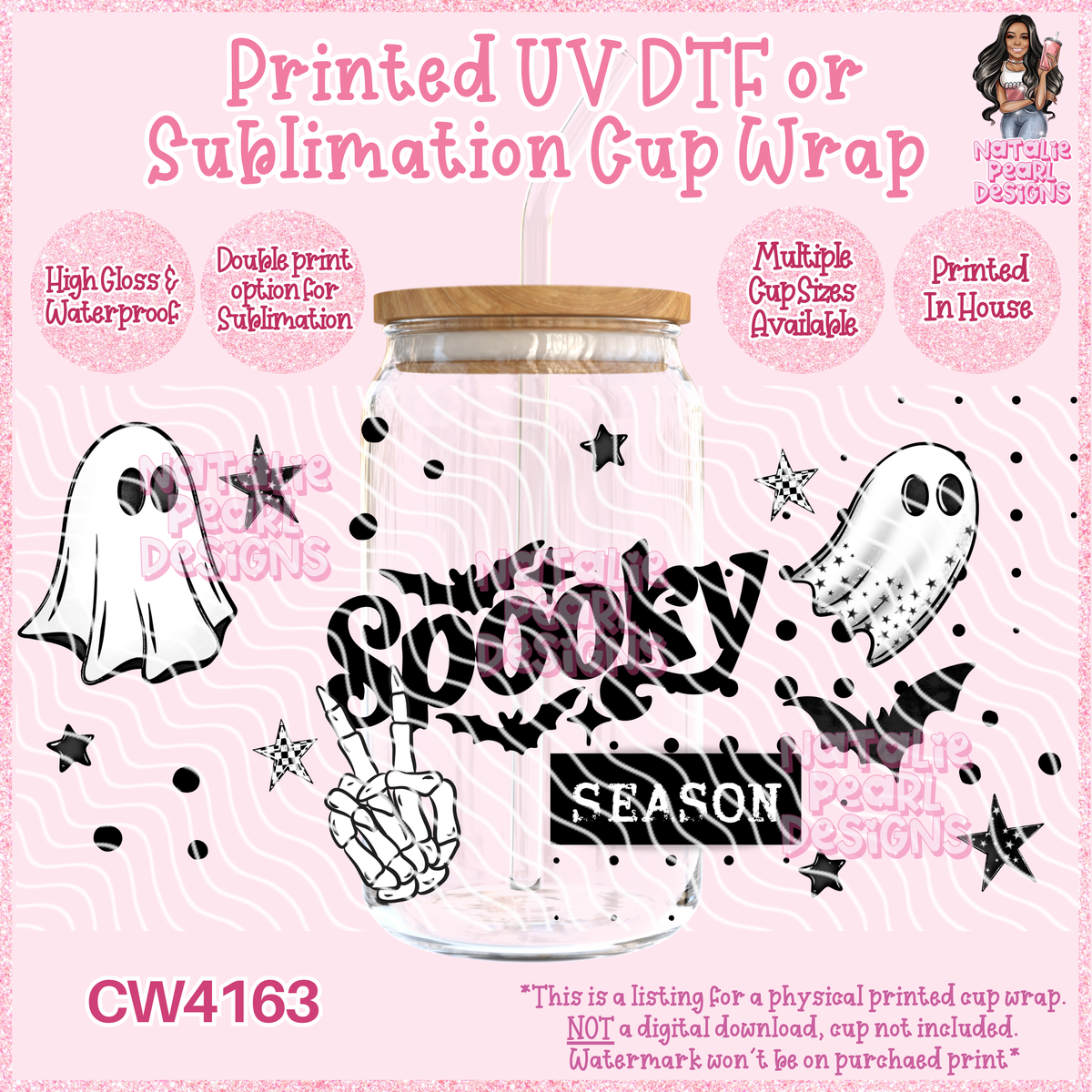 CW4163 UV DTF/SUB Cup Wraps