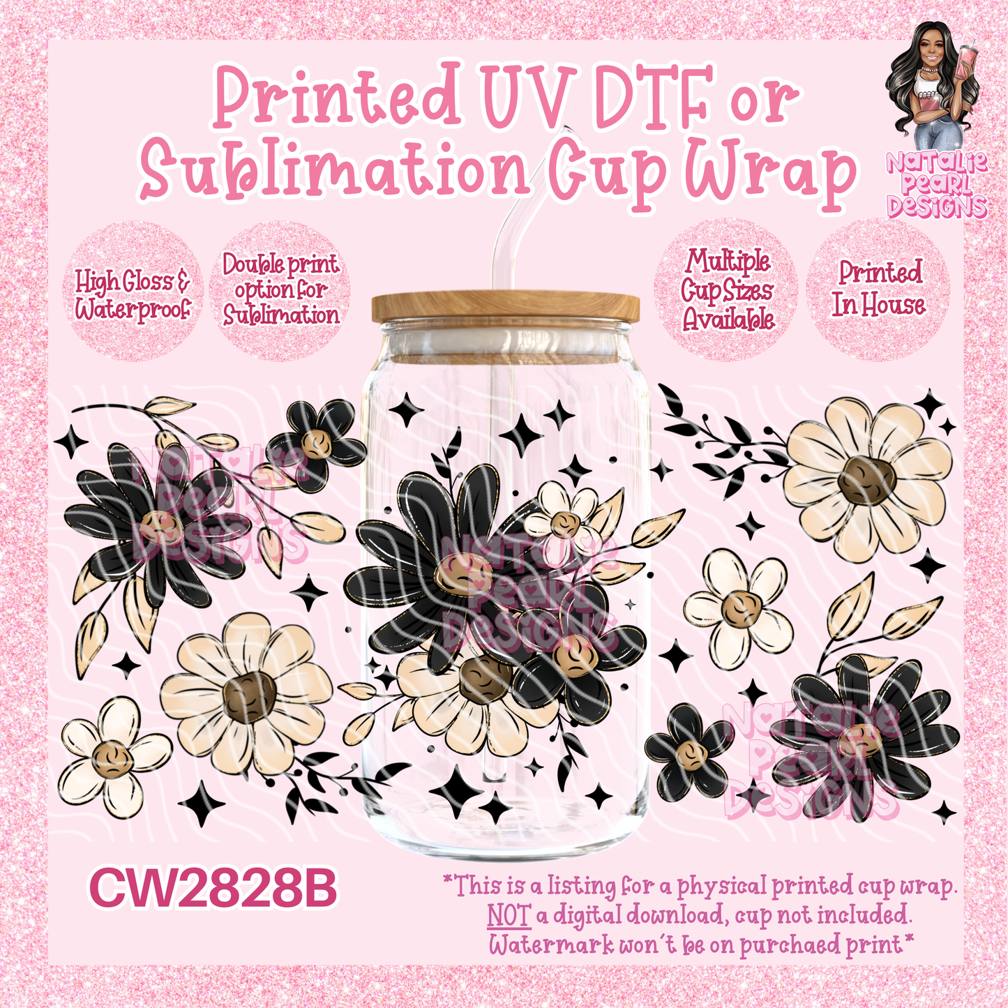 CW2828B UV DTF/SUB Cup Wraps