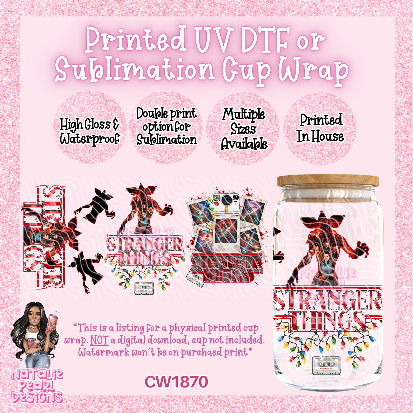 CW1870 UV DTF/SUB Cup Wraps