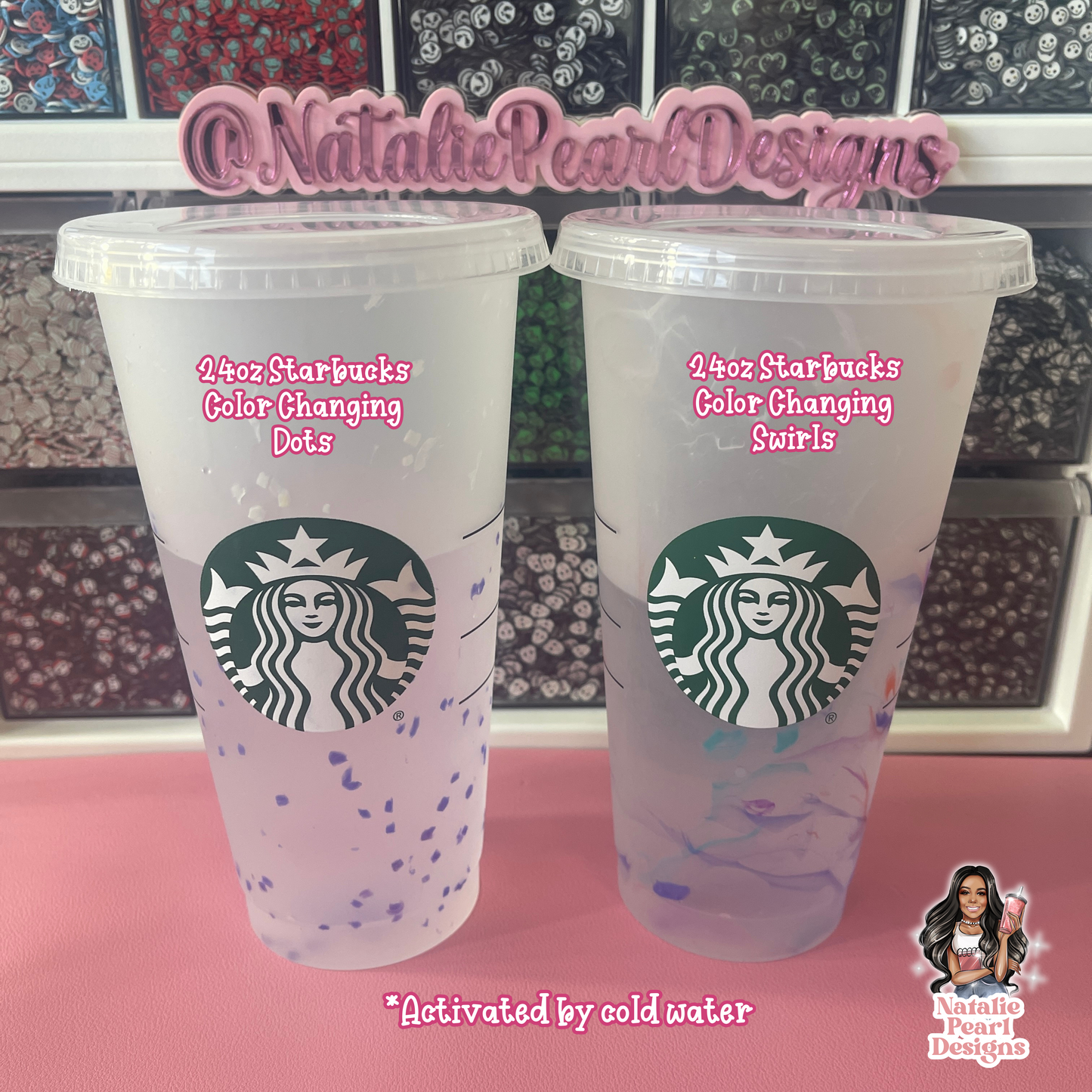 24oz Plastic Cold Cups 16 & 24oz