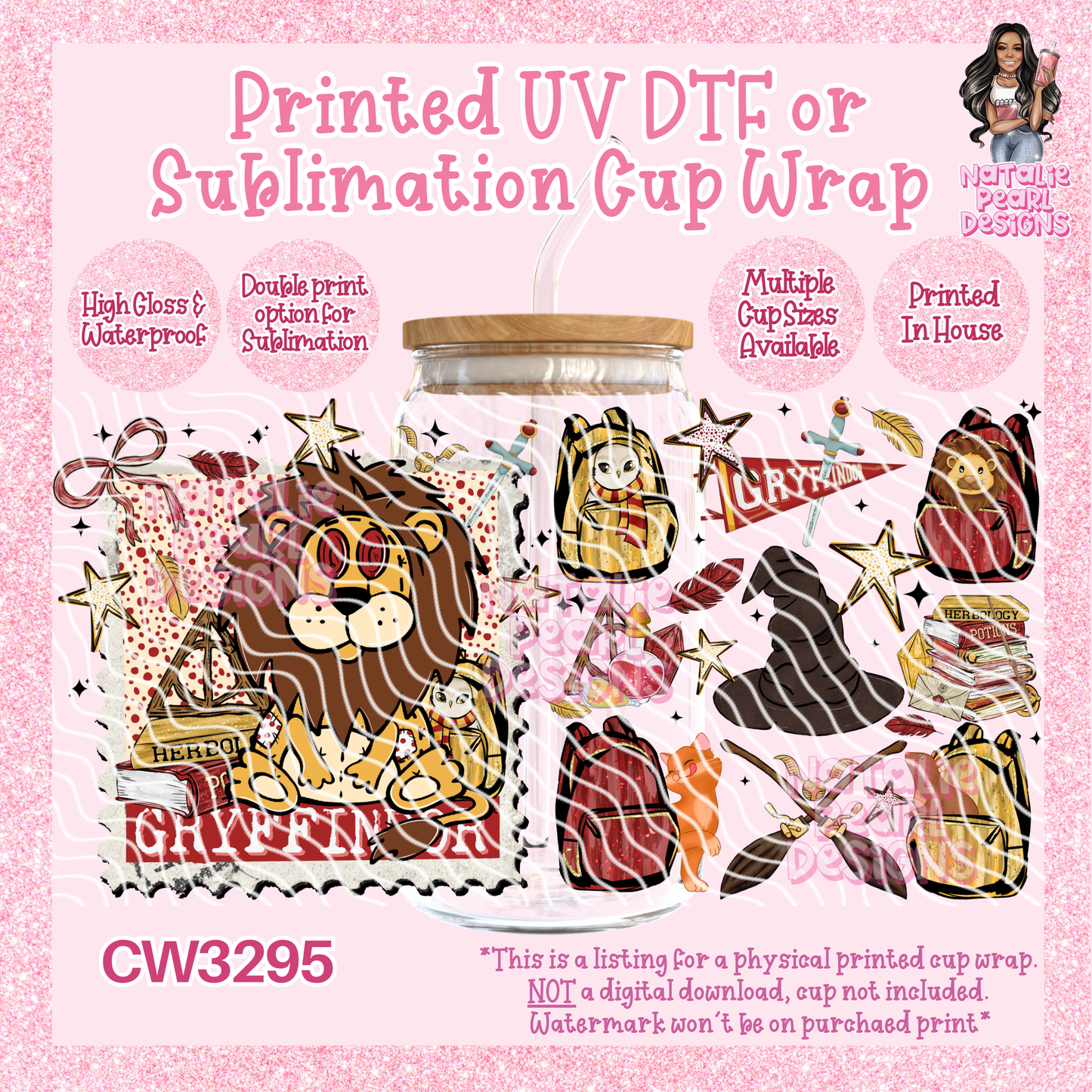 CW3295 UV DTF/SUB Cup Wraps
