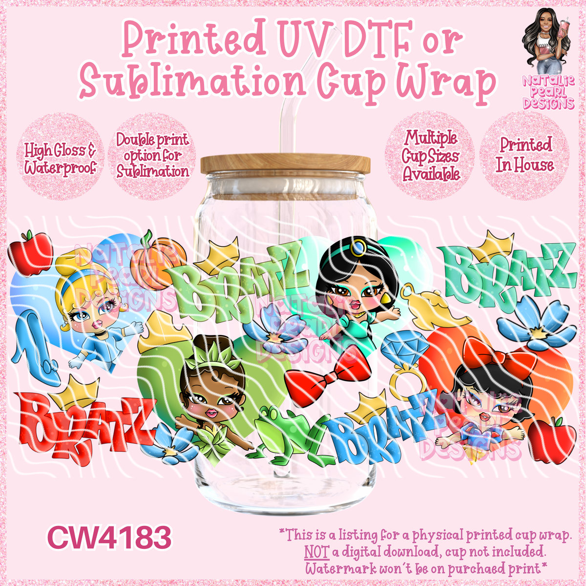 CW4183 UV DTF/SUB Cup Wraps