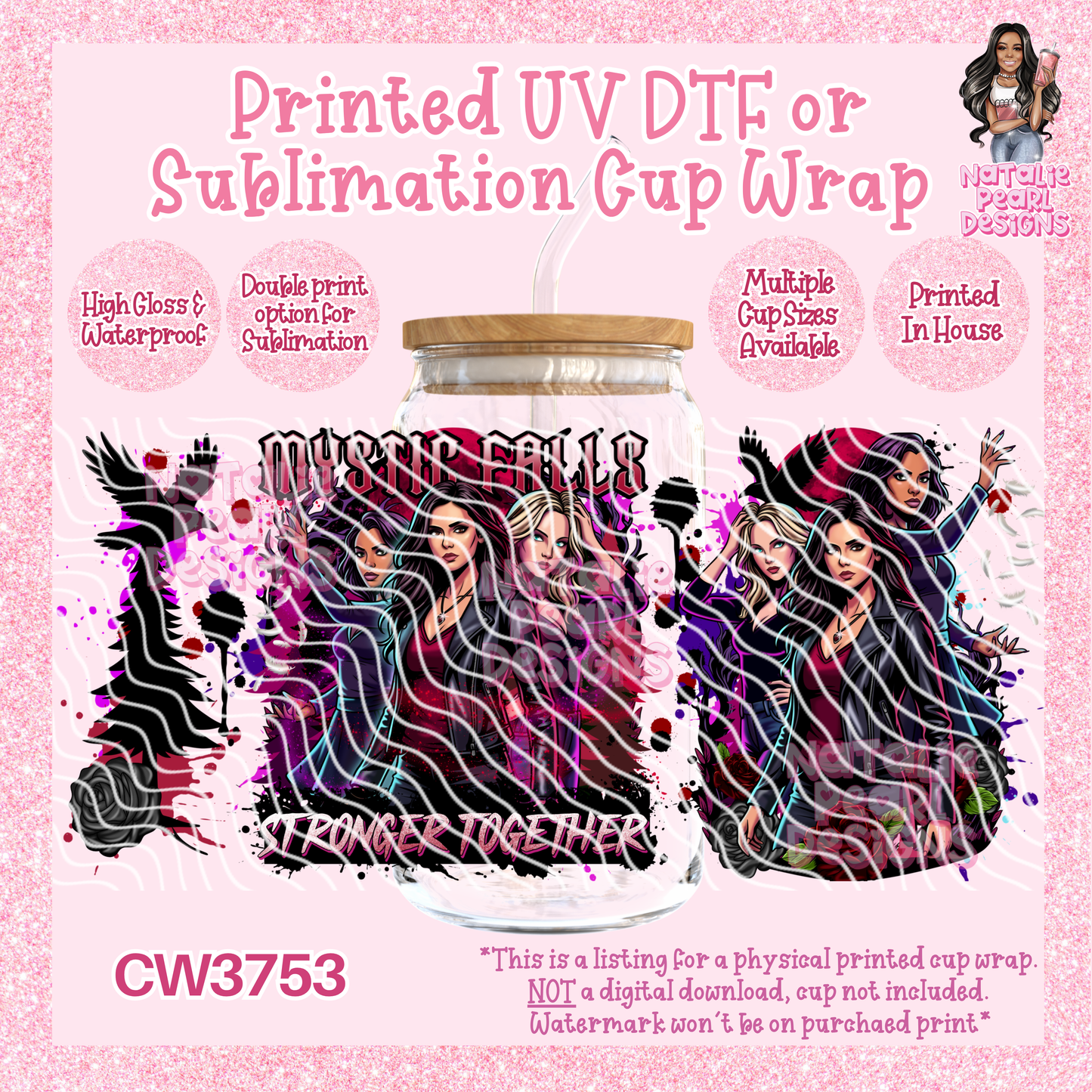 CW3753 UV DTF/SUB Cup Wraps