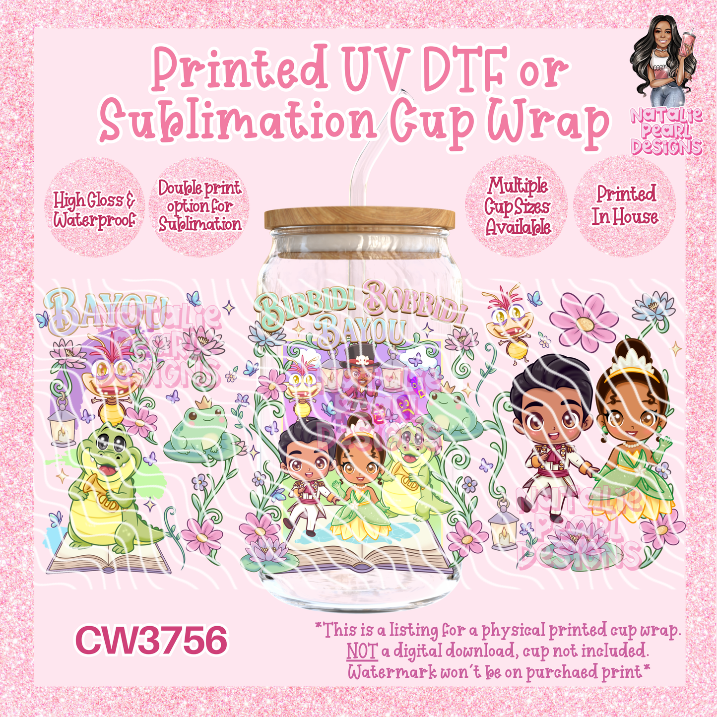 CW3756 UV DTF/SUB Cup Wraps