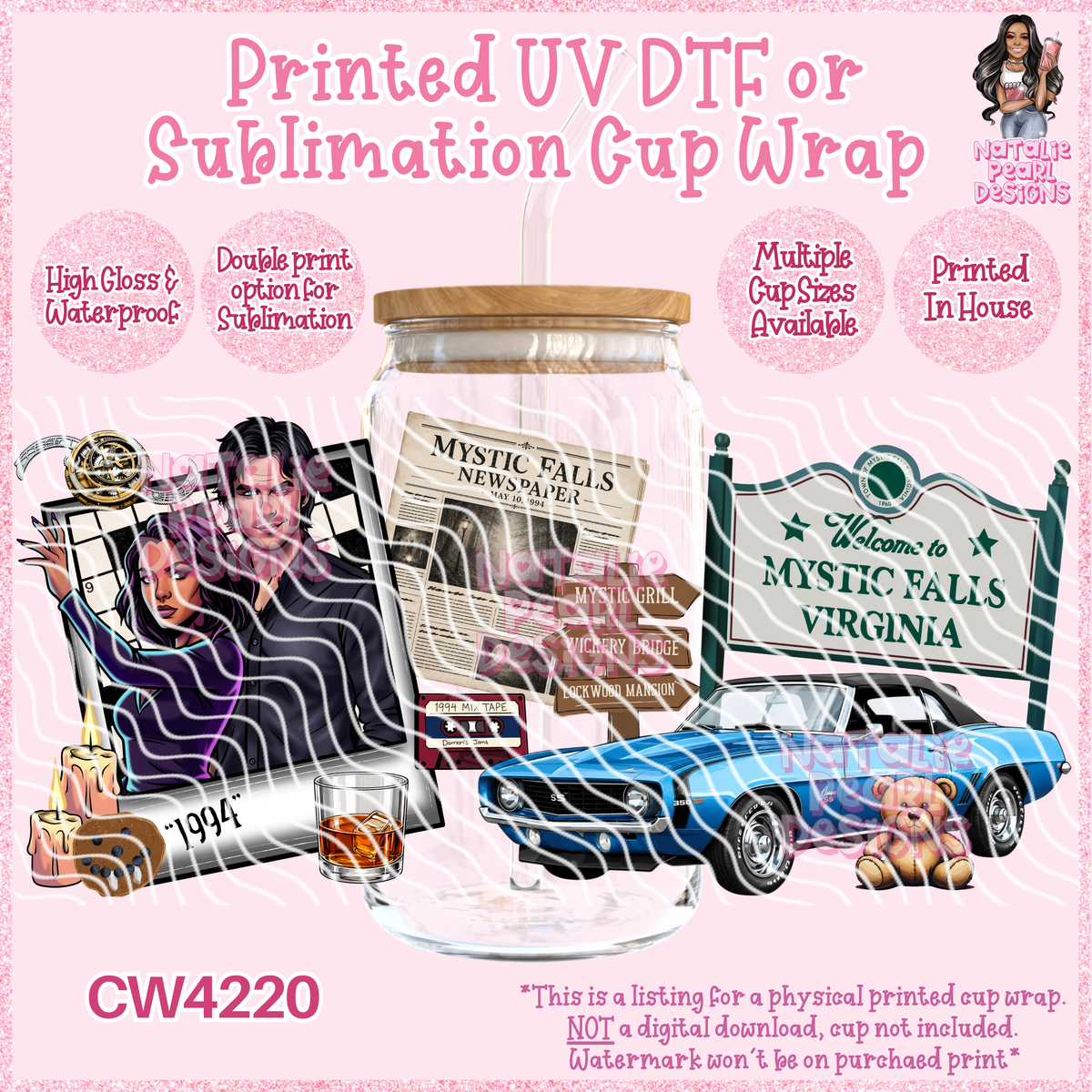 CW4220 UV DTF/SUB Cup Wraps
