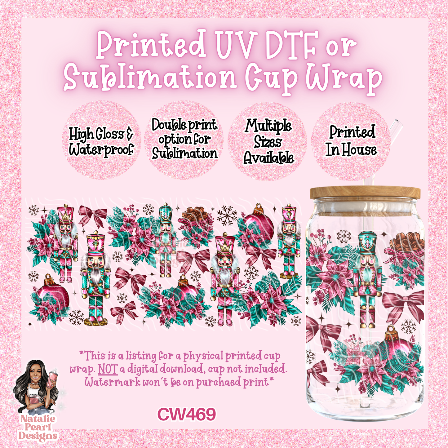 CW469 UV DTF/SUB Cup Wrap