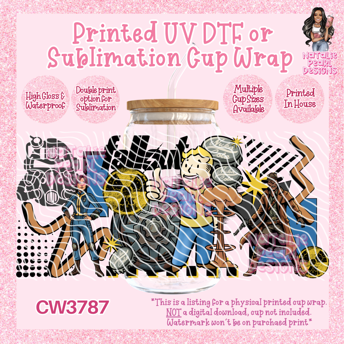 CW3787 UV DTF/SUB Cup Wraps