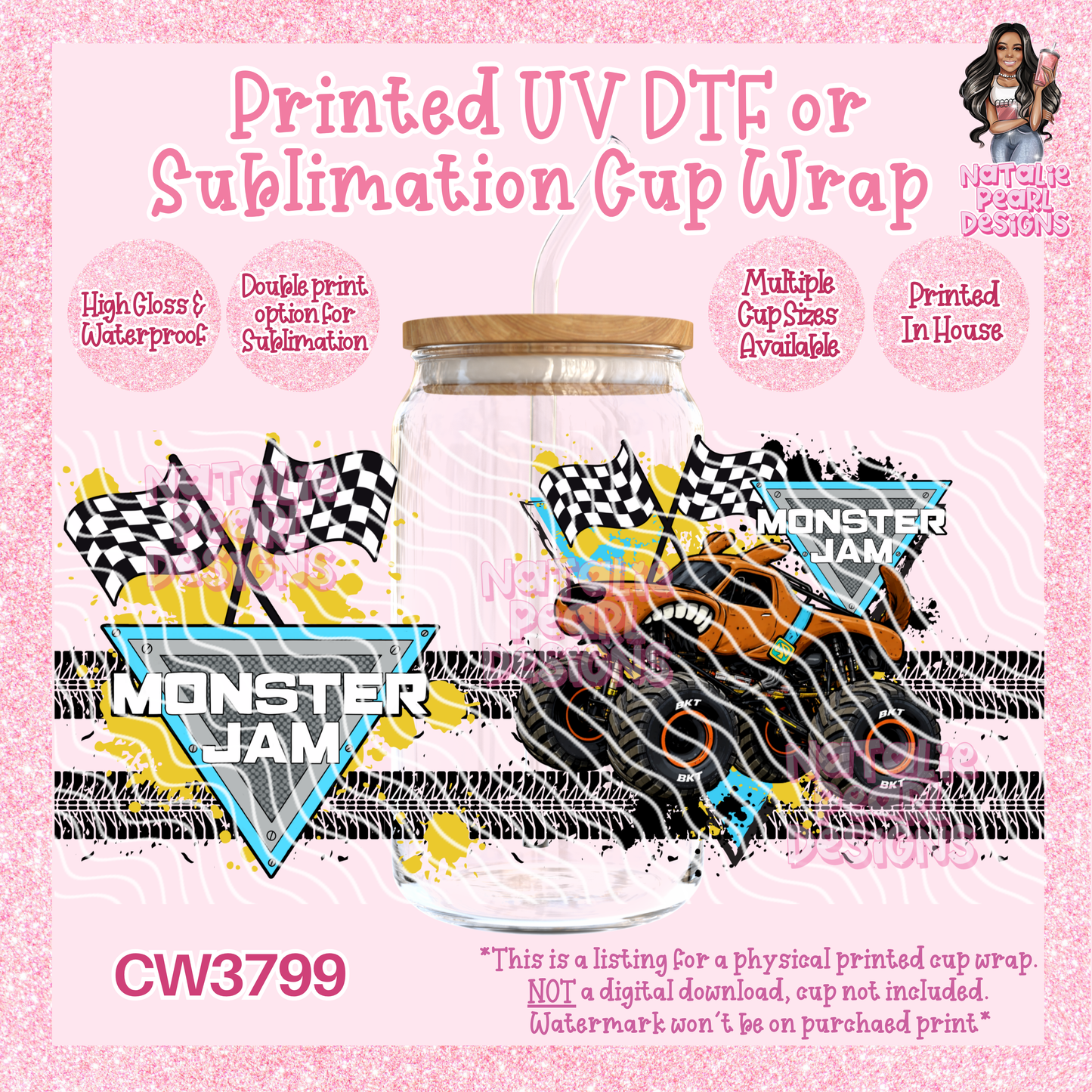 CW3799 UV DTF/SUB Cup Wraps