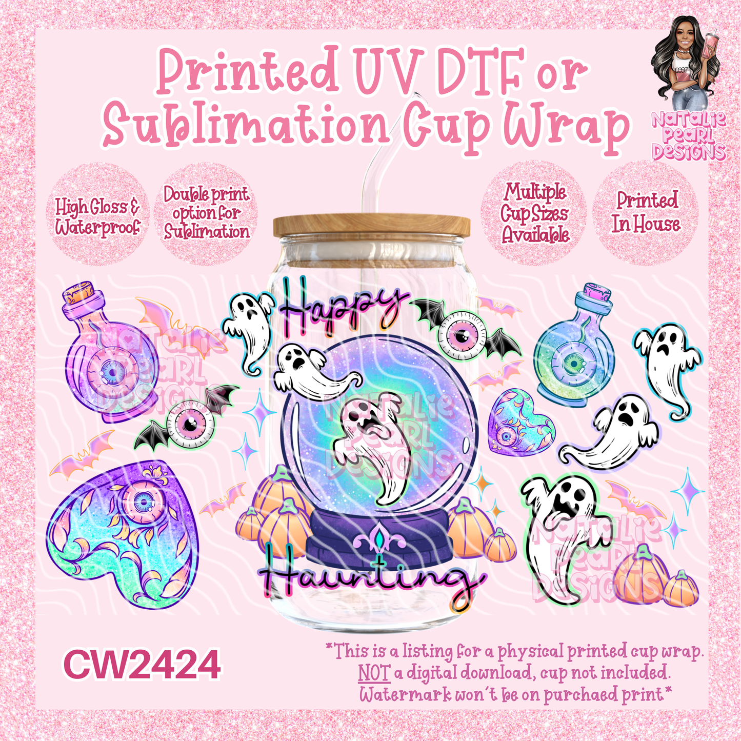 CW2424 UV DTF/SUB Cup Wraps