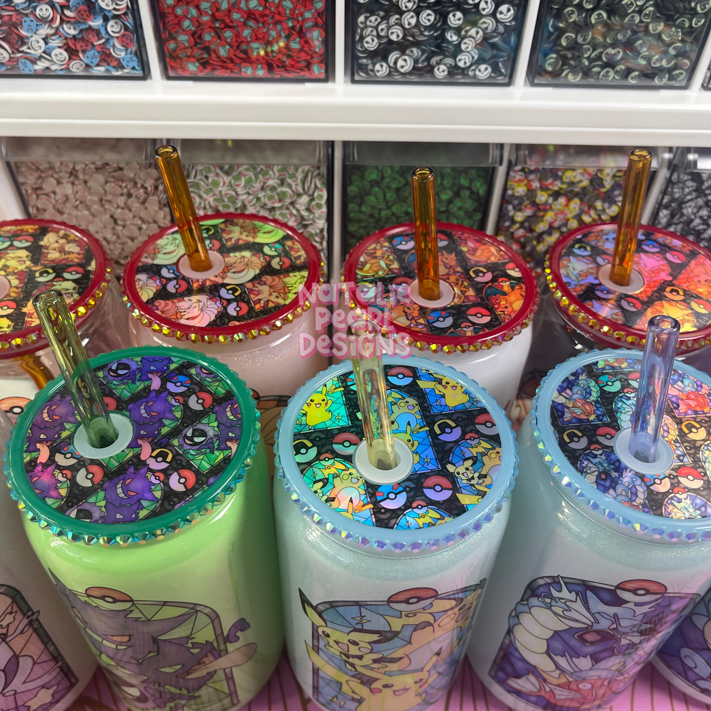Poke Glass Cans