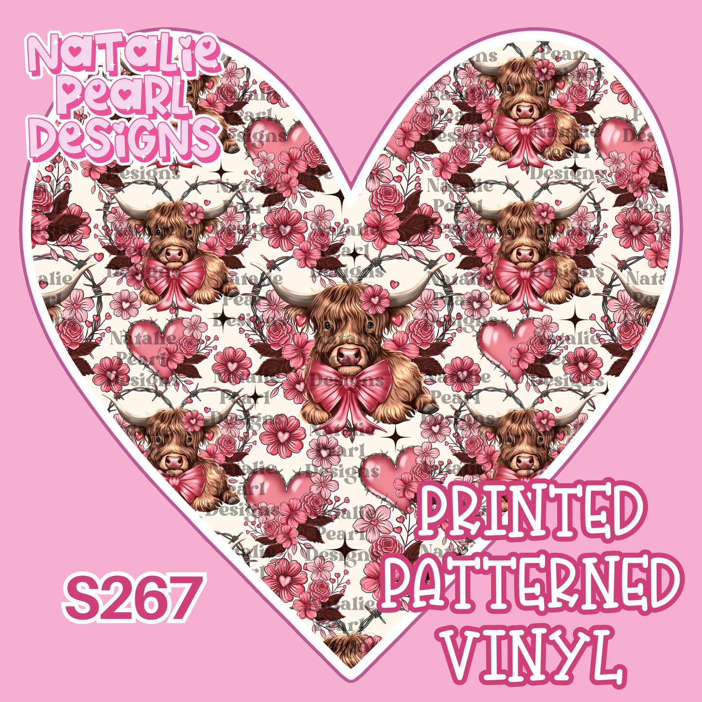 S267 Printed Patterned Vinyl