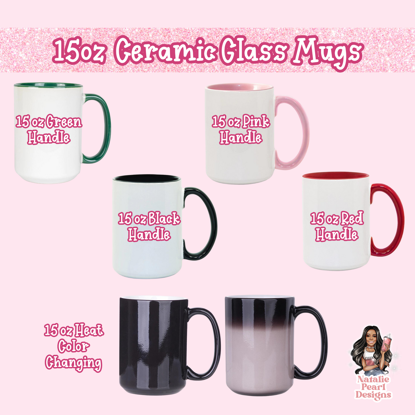 Ceramic Mugs 15oz