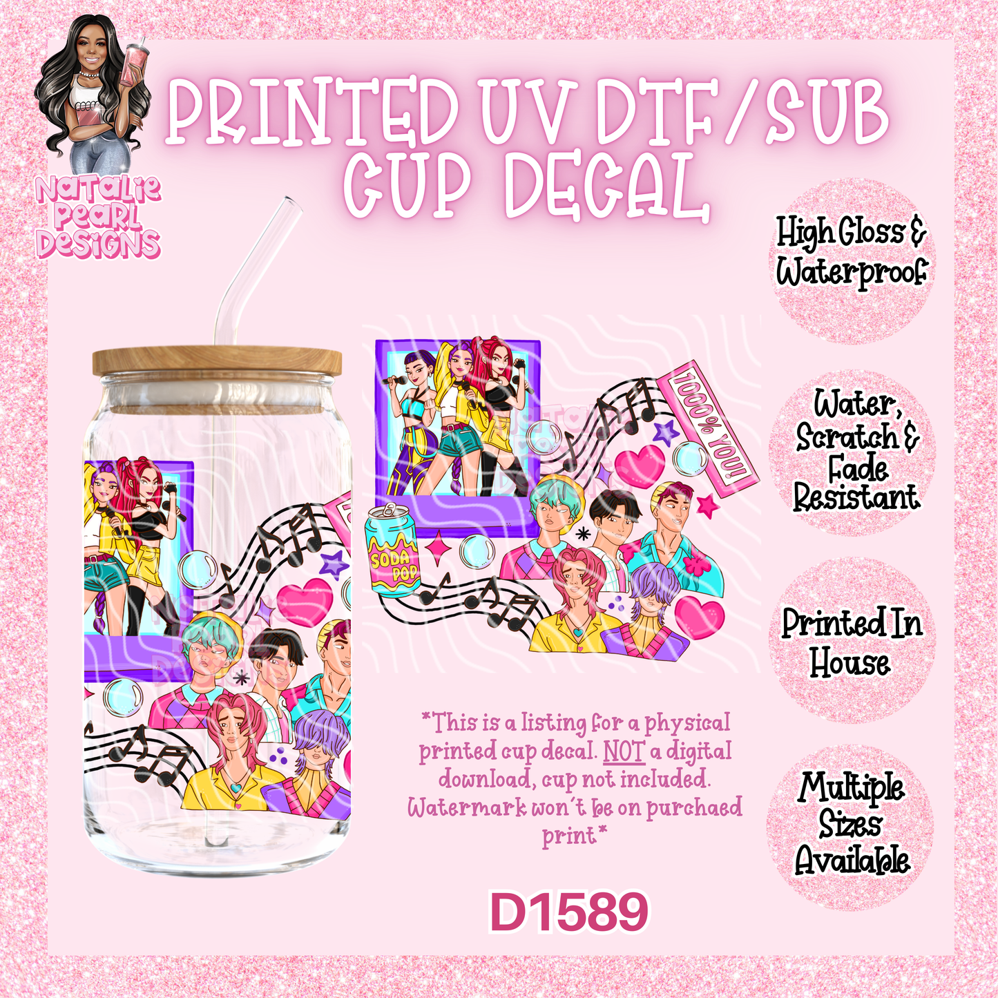 D1589 UV DTF/Sub Decal