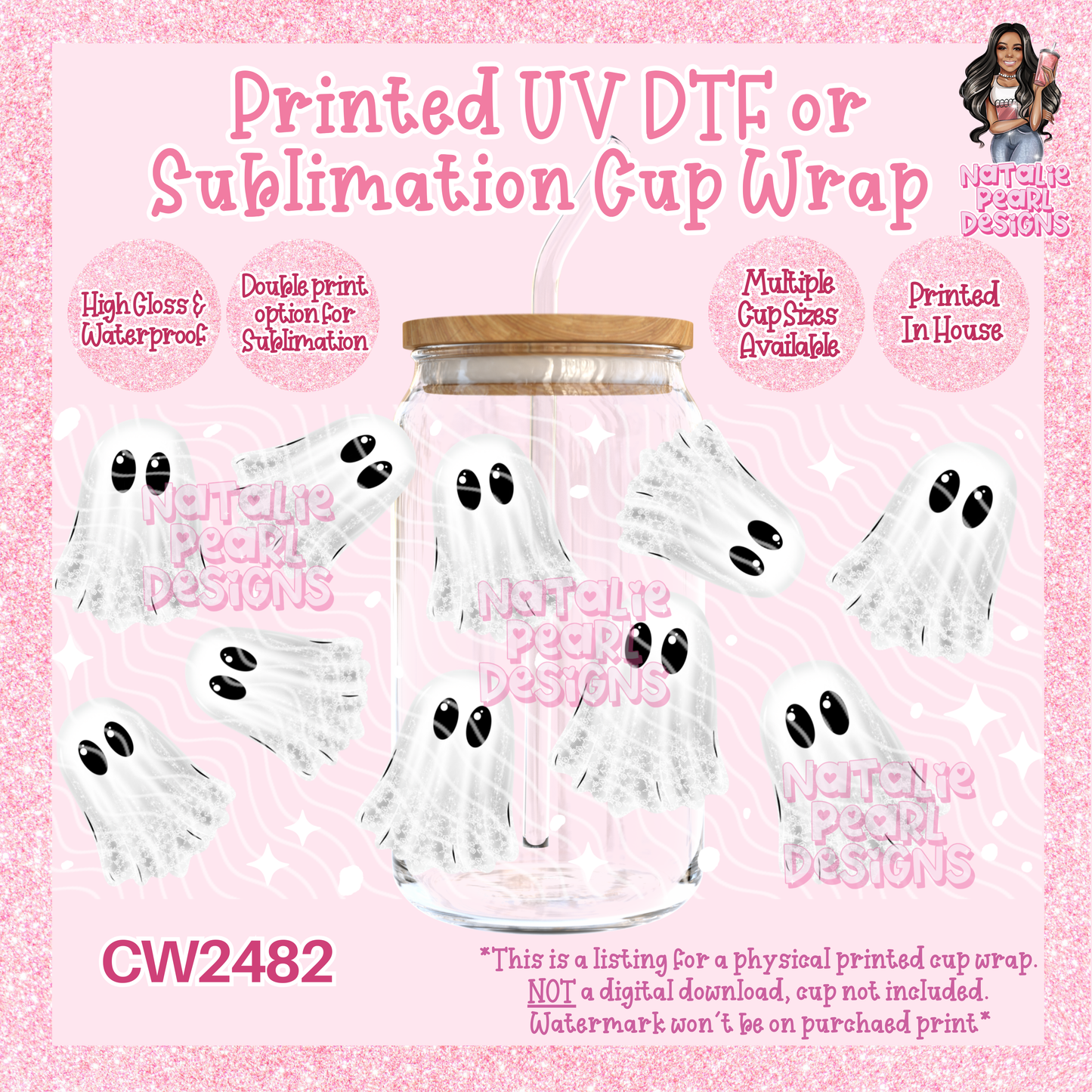 CW2482 UV DTF/SUB Cup Wraps