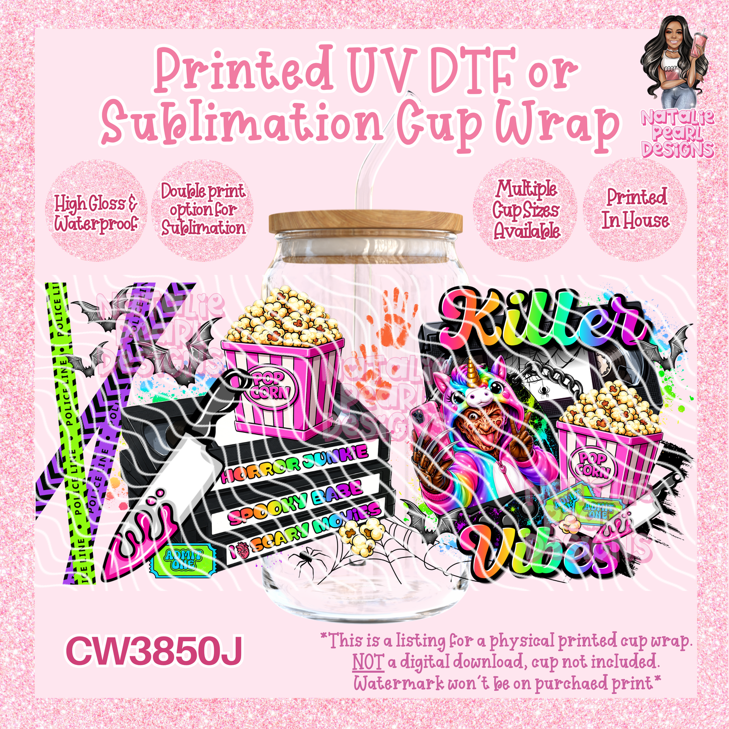 CW3850J UV DTF/SUB Cup Wraps