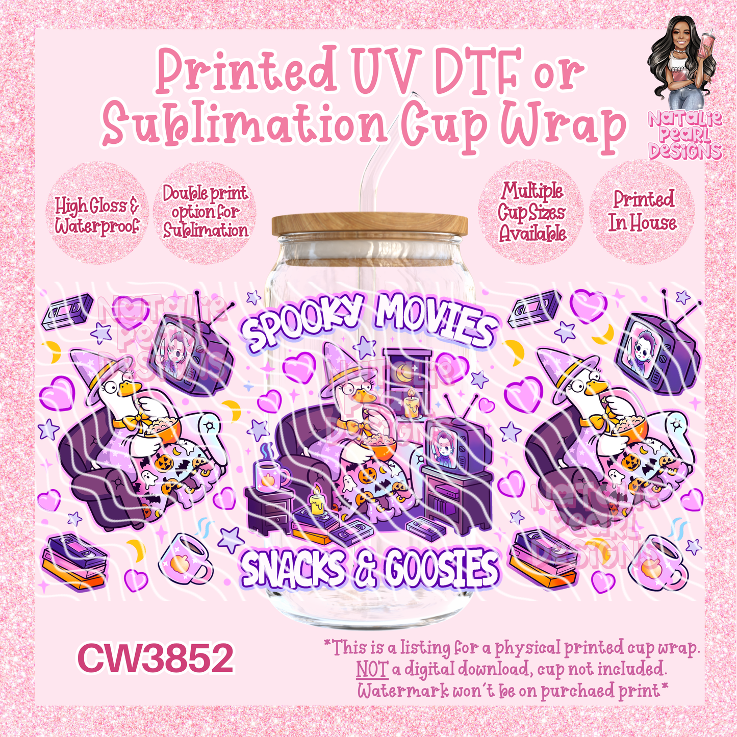 CW3852 UV DTF/SUB Cup Wraps