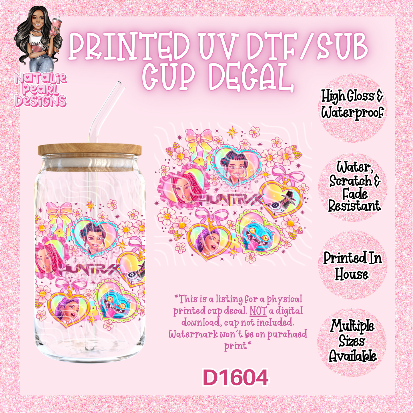 D1604 UV DTF/Sub Decal