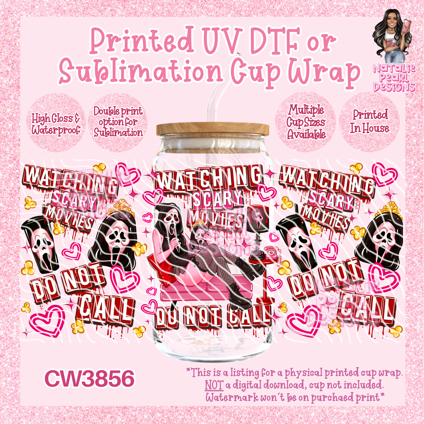 CW3856 UV DTF/SUB Cup Wraps