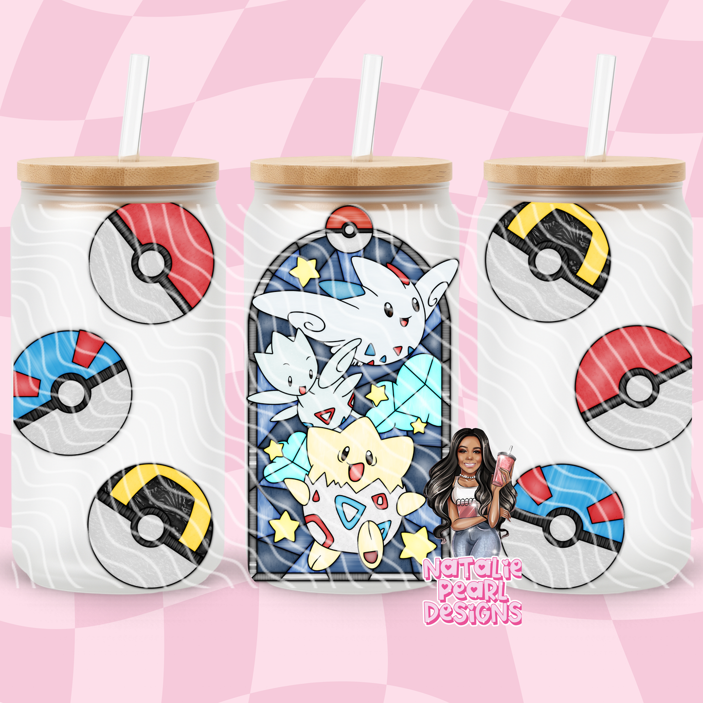 Poke Glass Cans