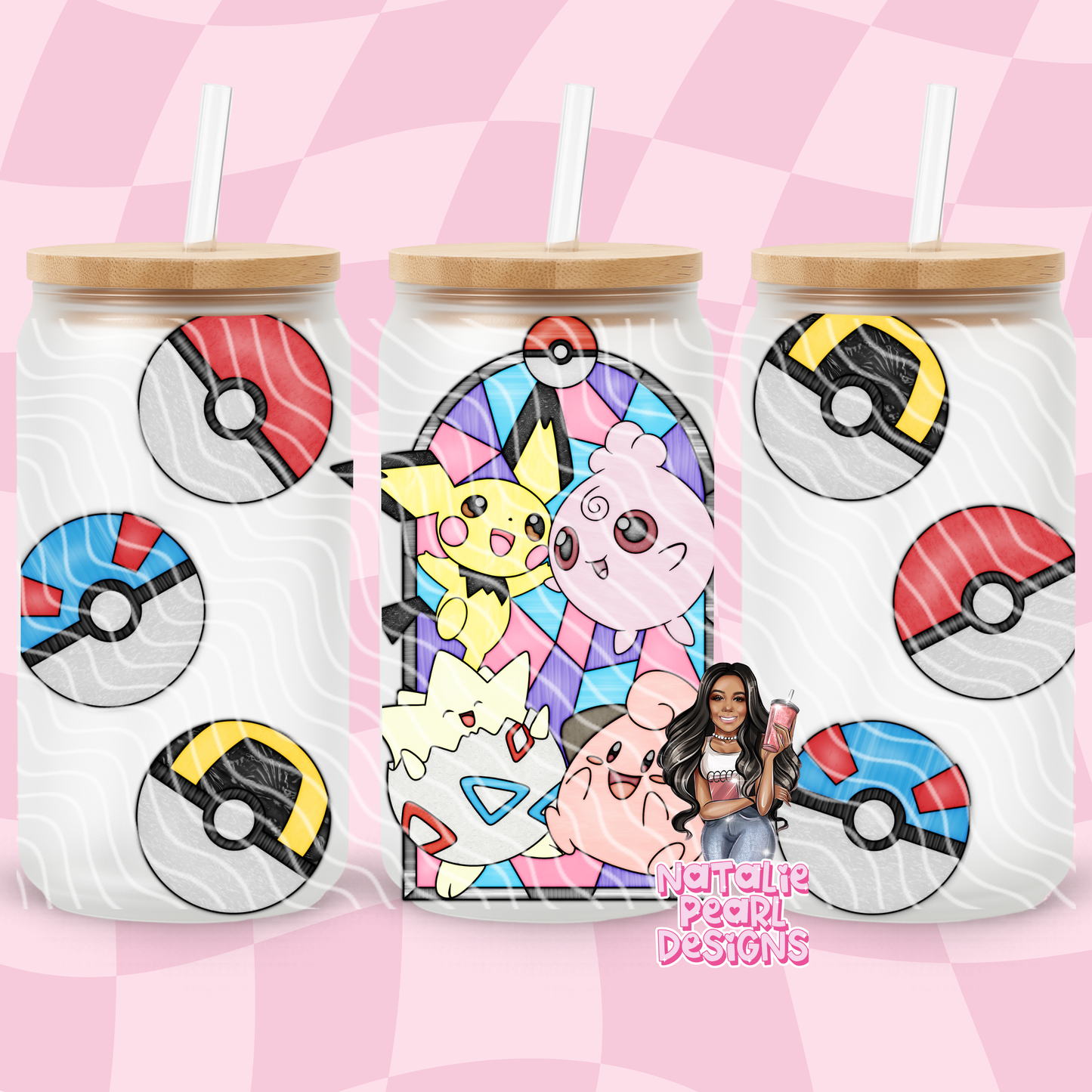 Poke Glass Cans