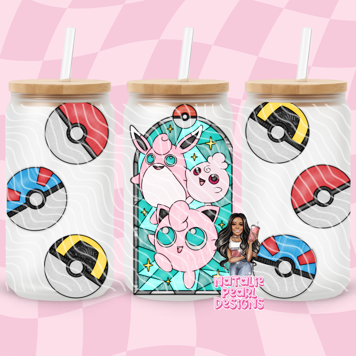 Poke Glass Cans