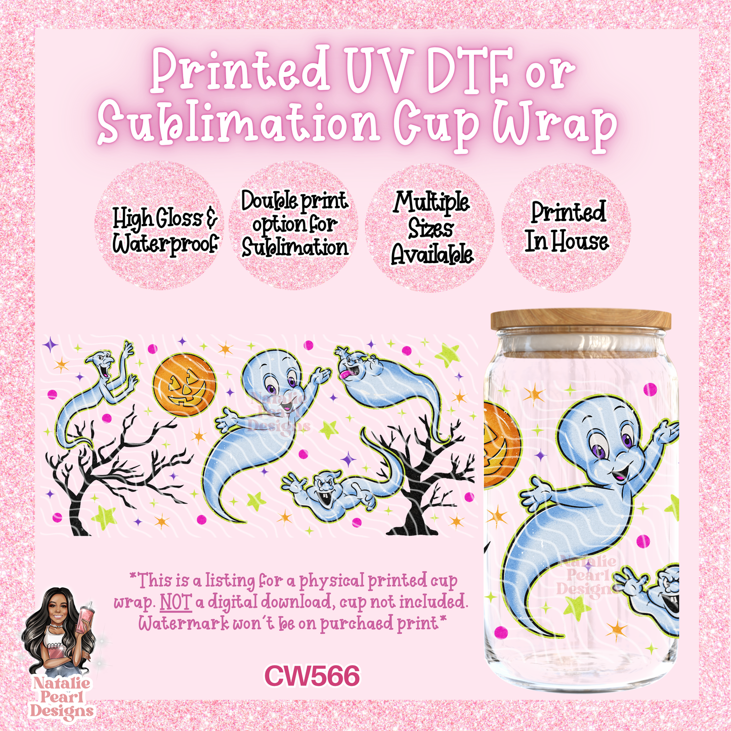 CW566 UV DTF/SUB Cup Wrap