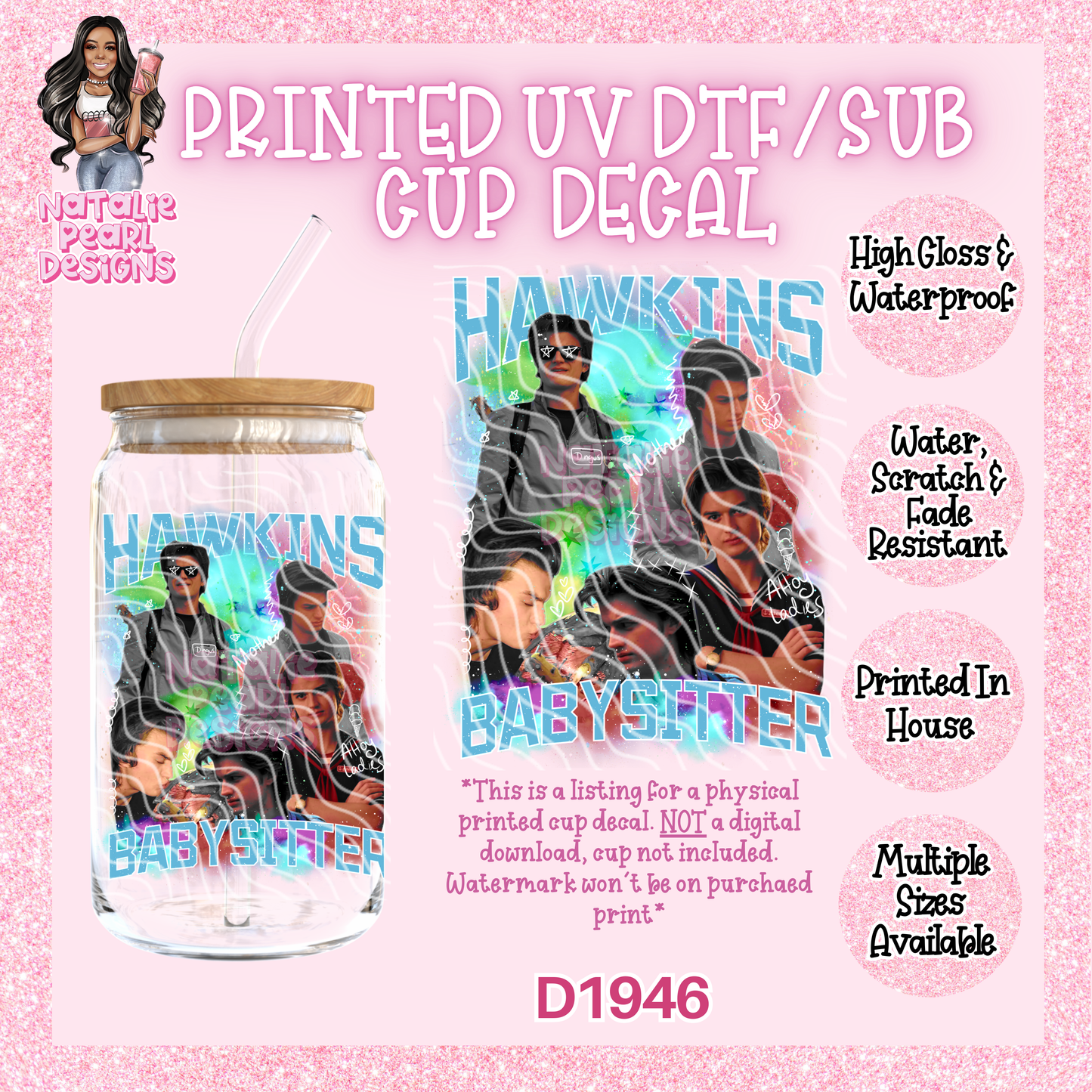 D1946 UV DTF/Sub Decal