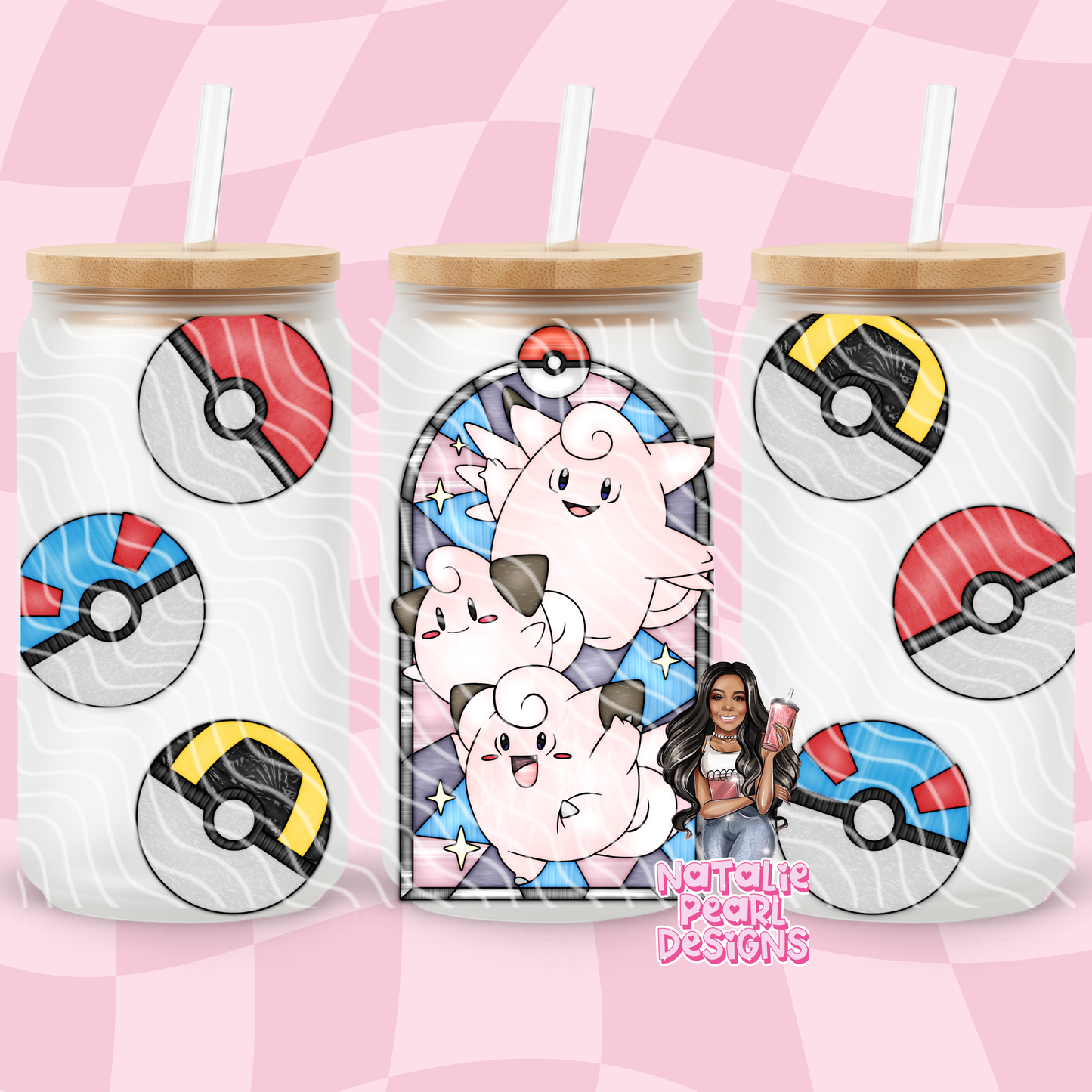 Poke Glass Cans